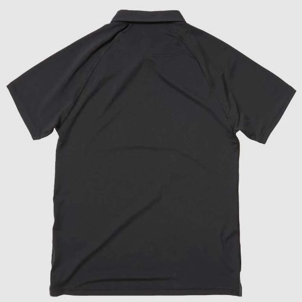 Men's Delta Pique Polo - Black 2 Men's Delta Pique Polo - Black - Image 2