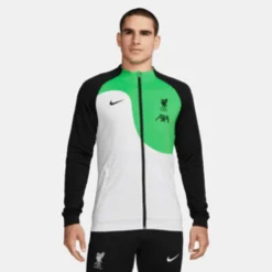 Nike Men's Liverpool FC Academy Pro Jacket - White/Green Spark/Black