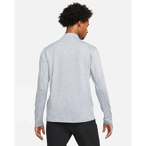 Men's Nike DriFIT Element 1/2 Zip Running Top - Smoke Grey/Grey Fog/Reflective Silver 6 Men's Nike DriFIT Element 1/2 Zip Running Top - Smoke Grey/Grey Fog/Reflective Silver - Image 6