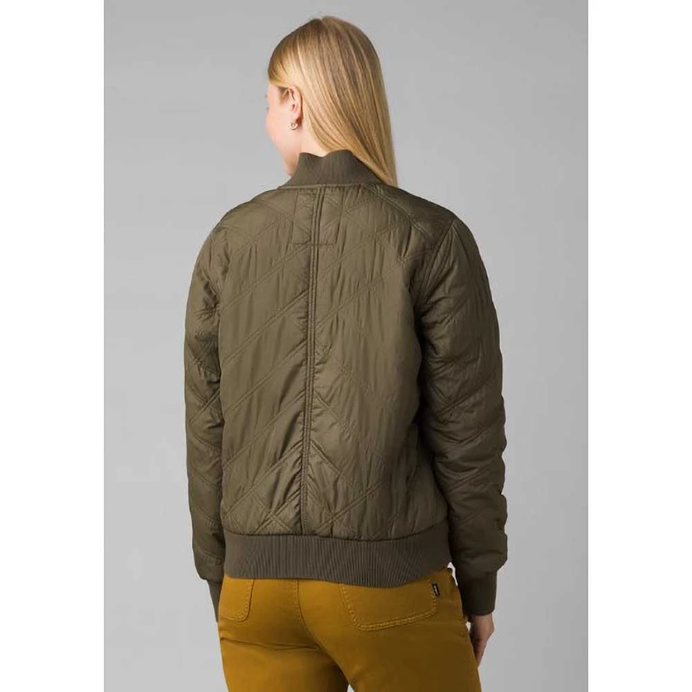 Prana Women's Esla Bomber Jacket - Slate Green 3 Prana Women's Esla Bomber Jacket - Slate Green - Image 3