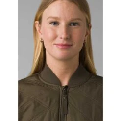 Prana Women's Esla Bomber Jacket - Slate Green 7 Prana Women's Esla Bomber Jacket - Slate Green -Patagonia Shop esla 3