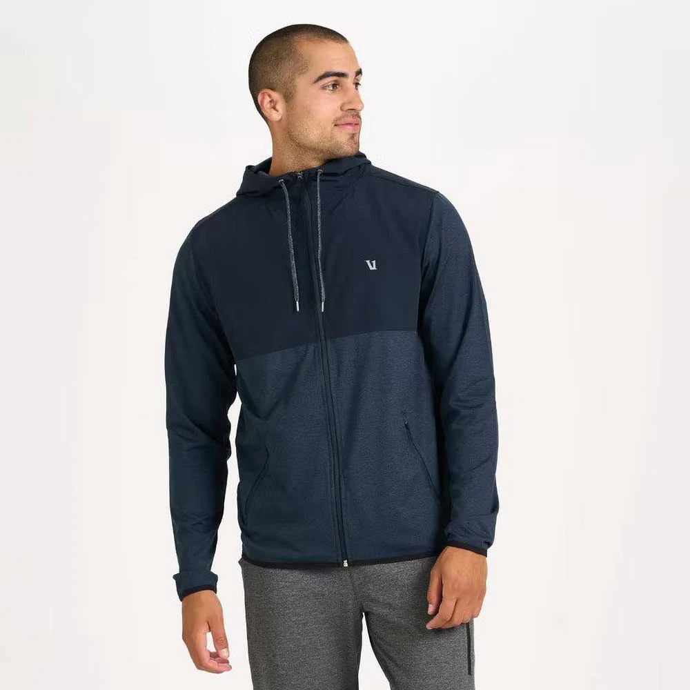Vuori Men's Sunday Element Jacket - Ink Heather 2 Vuori Men's Sunday Element Jacket - Ink Heather - Image 2