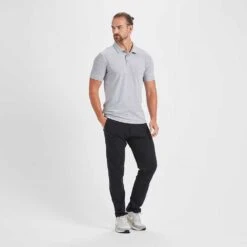 Vuori Men's Ace Polo - Light Grey -Patagonia Shop ezgif 3 c73324457c