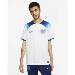 Nike Men's England 2022/23 Dri-FIT Home Stadium Jersey - White/Blue Fury