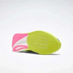 Reebok Men's Floatride Energy X Running Shoe - Opal Glow / Acid Yellow / Essential Blue- Regular (D) -Patagonia Shop floatride4