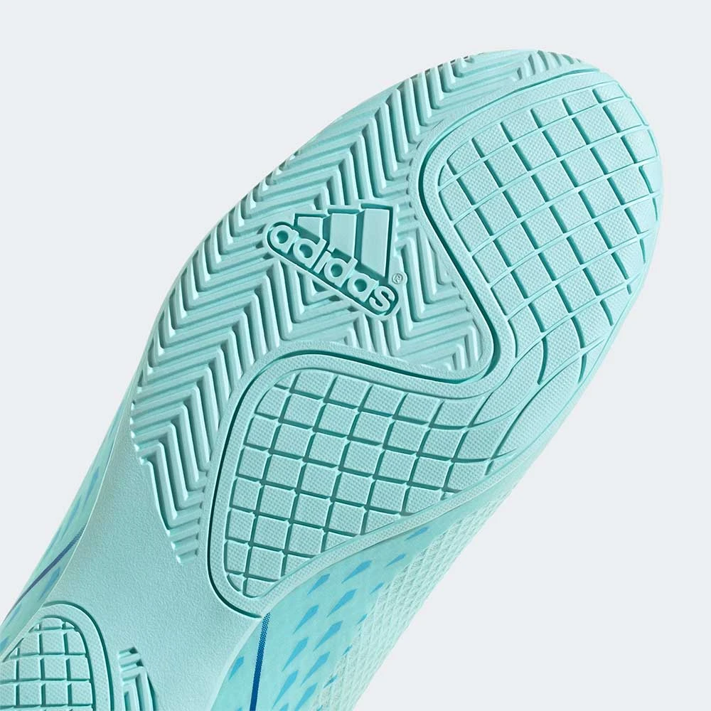 Unisex Adidas X Speedportal .4 IC Soccer Shoe - Clear Aqua/Powder Blue/Solar Yellow- Regular (D) 7 Unisex Adidas X Speedportal .4 IC Soccer Shoe - Clear Aqua/Powder Blue/Solar Yellow- Regular (D) - Image 7