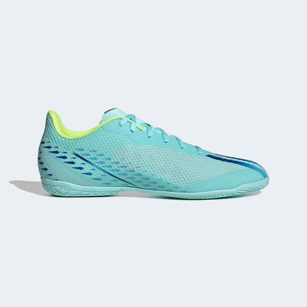 Unisex Adidas X Speedportal .4 IC Soccer Shoe - Clear Aqua/Powder Blue/Solar Yellow- Regular (D) 1 Unisex Adidas X Speedportal .4 IC Soccer Shoe - Clear Aqua/Powder Blue/Solar Yellow- Regular (D)