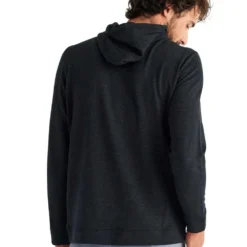 Men's Bamboo Heritage Fleece Hoodie - Heather Black -Patagonia Shop heritage fleece hoody heather black men top 2 600x 35ae0df4 20b5 4311 8217 04ce4dace95b