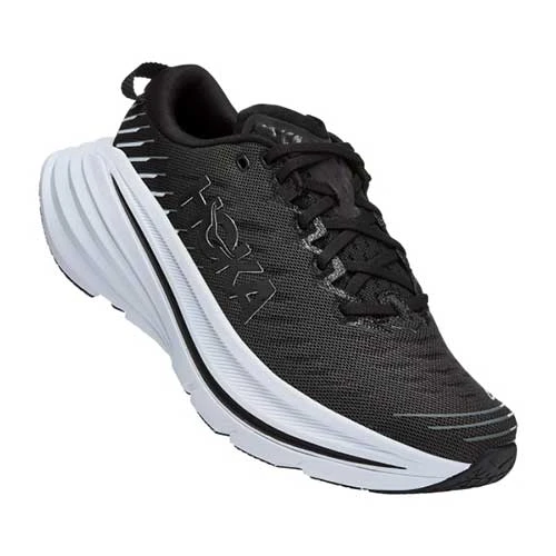 Hoka Men's Bondi X - Black/White - Regular (D) 2 Hoka Men's Bondi X - Black/White - Regular (D) - Image 2