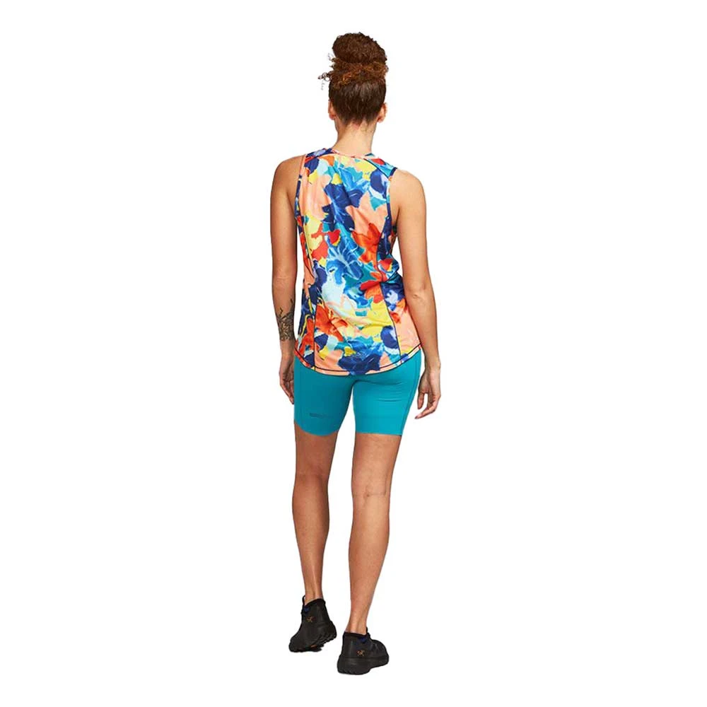 Women's Run All Day Tank - Blu Collage 6 Women's Run All Day Tank - Blu Collage - Image 6