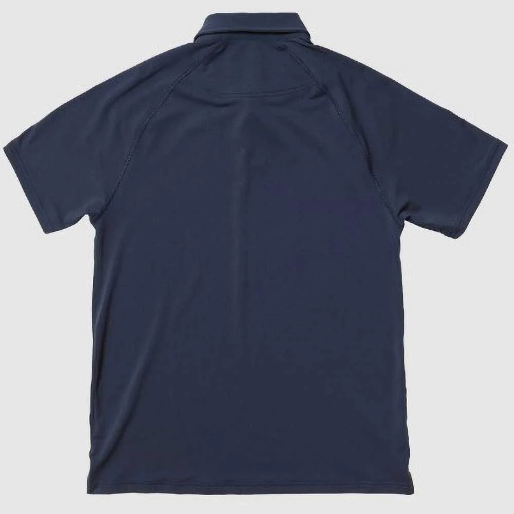 Men's Delta Pique Polo - Navy 2 Men's Delta Pique Polo - Navy - Image 2