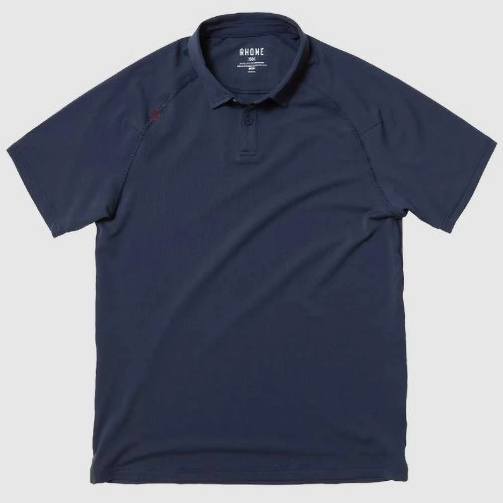 Men's Delta Pique Polo - Navy 1 Men's Delta Pique Polo - Navy
