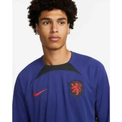 Nike Men's Netherlands 2022/23 Away Long Sleeve Away Jersey - Deep Royal/Black 7 Nike Men's Netherlands 2022/23 Away Long Sleeve Away Jersey - Deep Royal/Black -Patagonia Shop netherlands 2022 23 stadium away mens dri fit long sleeve soccer jersey RcR2bD