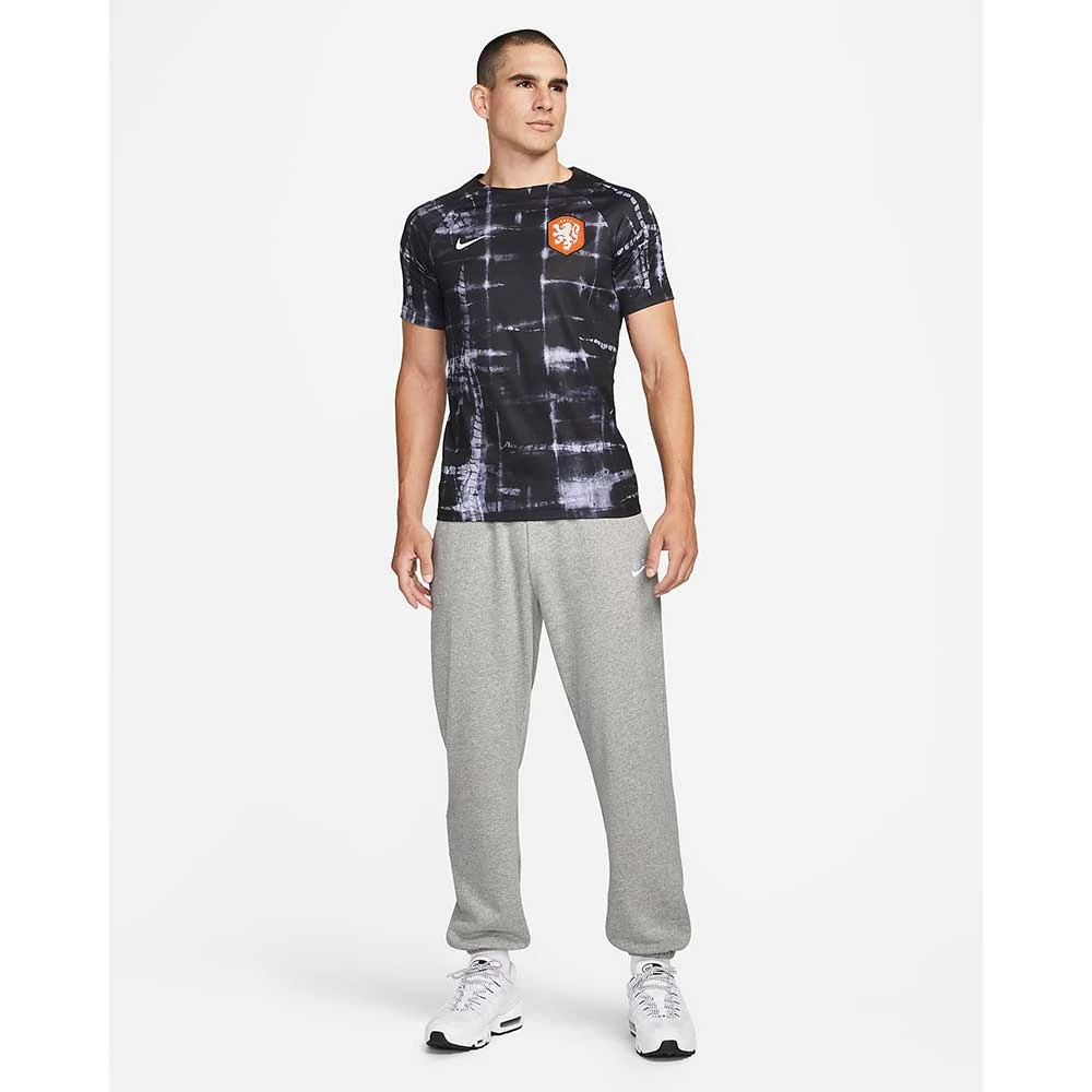 Men's Nike Netherlands DF PM Top - Black/Black 1 Men's Nike Netherlands DF PM Top - Black/Black