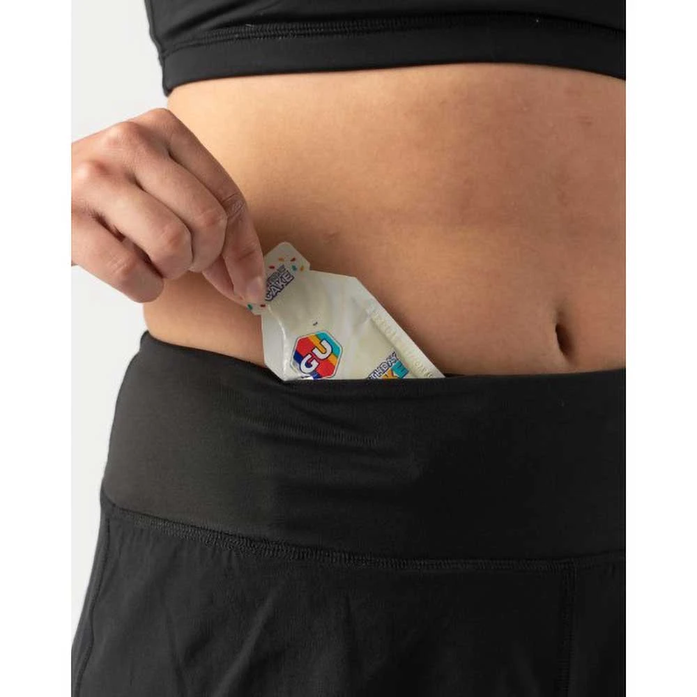 Women's Run Always Relax Low Rise 6in Shorts - Black 4 Women's Run Always Relax Low Rise 6in Shorts - Black - Image 4