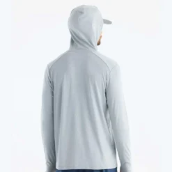 Men's Bamboo Shade Hoodie - Heather Aspen Grey -Patagonia Shop shade hoody heather aspen grey men 3