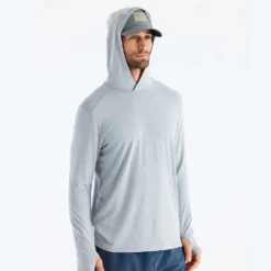 Men's Bamboo Shade Hoodie - Heather Aspen Grey -Patagonia Shop shade hoody heather aspen grey men 4