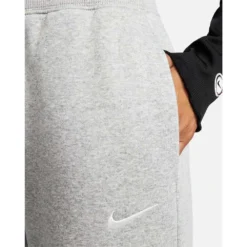 Nike Women's Fleece High Rise Pant Wide - Dark Grey Heather -Patagonia Shop sportswear phoenix fleece womens high waisted wide leg sweatpants RZJZZH 4