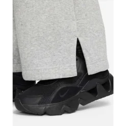 Nike Women's Fleece High Rise Pant Wide - Dark Grey Heather -Patagonia Shop sportswear phoenix fleece womens high waisted wide leg sweatpants RZJZZH 6