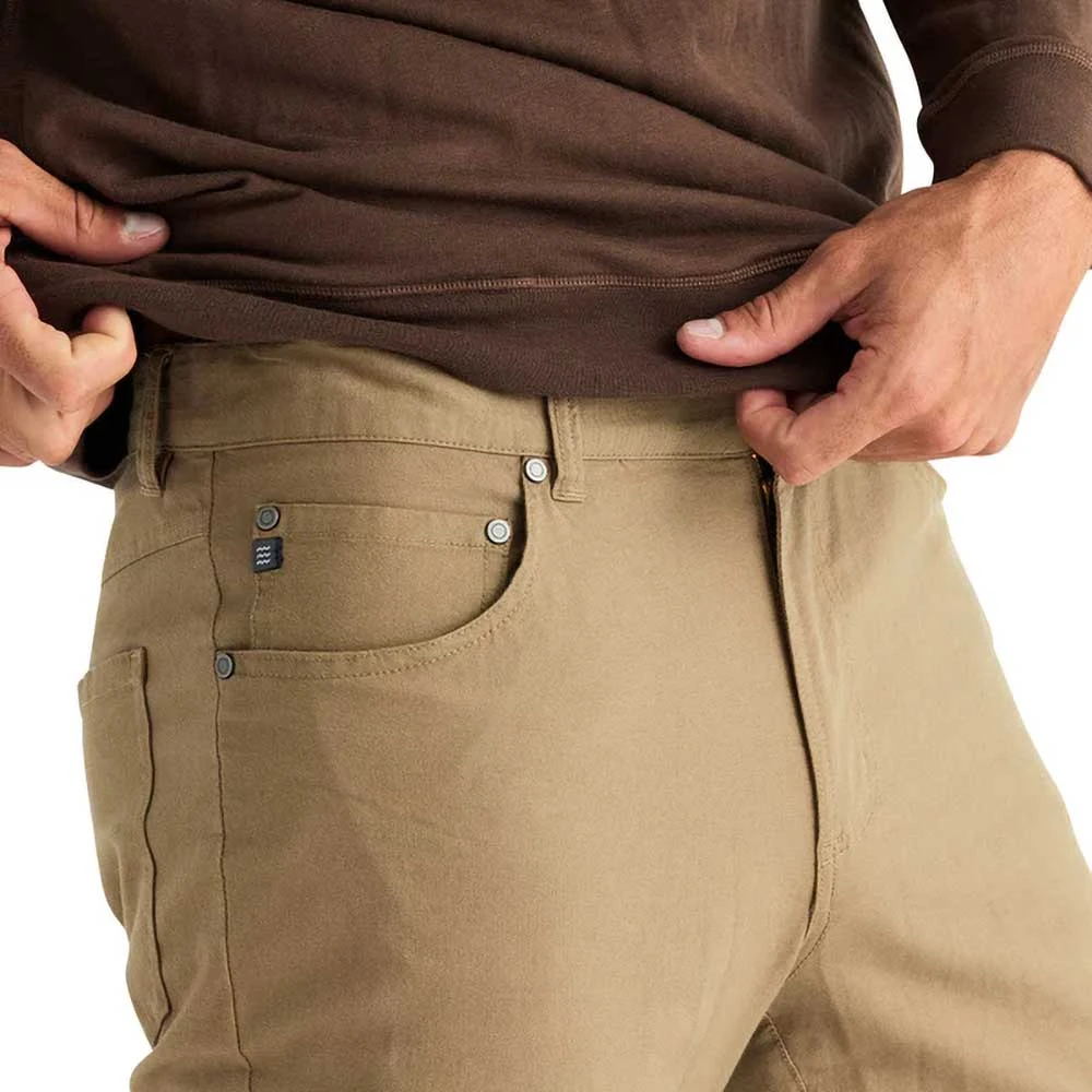 Men's Stretch Canvas 5 Pocket Pant - Timber 2 Men's Stretch Canvas 5 Pocket Pant - Timber - Image 2