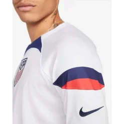 Nike Men's USA Dri-FIT Stadium Home Long Sleeve Jersey - White/Loyal Blue 13 Nike Men's USA Dri-FIT Stadium Home Long Sleeve Jersey - White/Loyal Blue -Patagonia Shop us 2022 23 stadium home mens dri fit long sleeve soccer jersey K7J2Lv 1