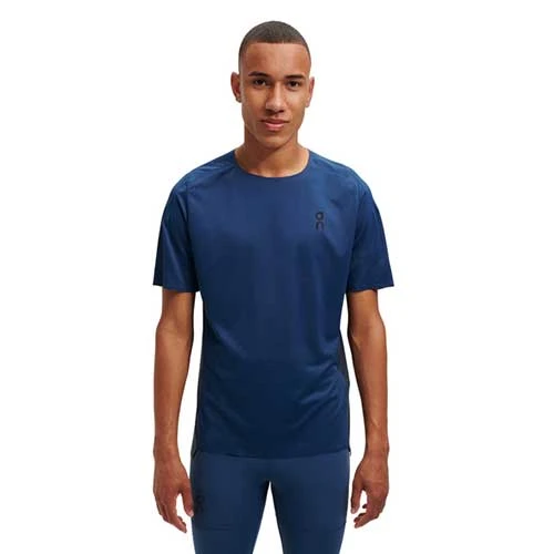 On Running Men's Performance-T - Denim/Navy 1 On Running Men's Performance-T - Denim/Navy
