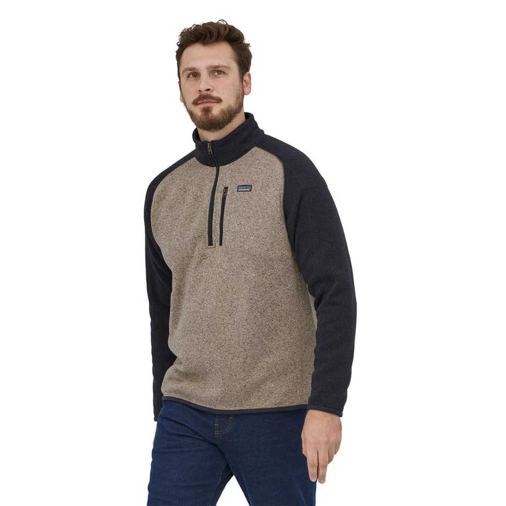 Patagonia Men's Better Sweater 1/4 Zip - Oar Tan 2 Patagonia Men's Better Sweater 1/4 Zip - Oar Tan - Image 2