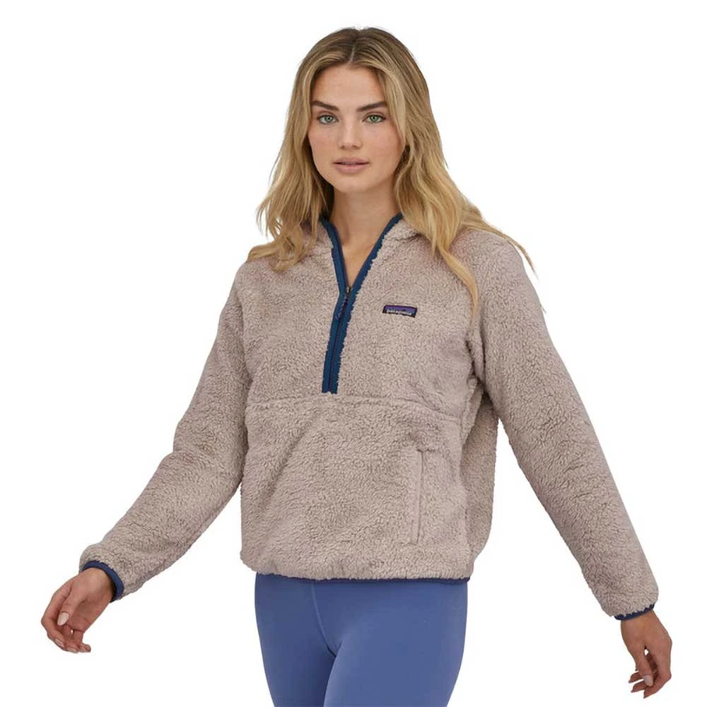 Patagonia Women's Los Gatos Hooded Pullover - Shroom Taupe 2 Patagonia Women's Los Gatos Hooded Pullover - Shroom Taupe - Image 2