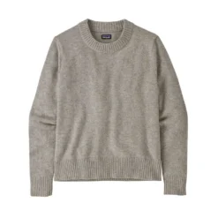 Patagonia Women's Recycled Wool Crewneck Sweater - Salt Grey
