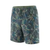 Patagonia Men's Multi Trails Short - Lands And Waters: Sedge Green