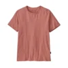 Patagonia Unisex Regenerative Organic Certified Cotton Lightweight Tee - Sunfade Pink