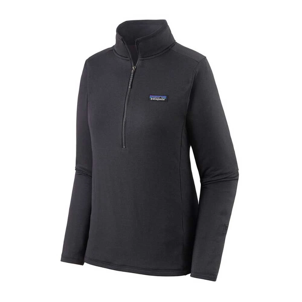 Patagonia Women's R1 Daily Zip-Neck - Ink Black 1 Patagonia Women's R1 Daily Zip-Neck - Ink Black