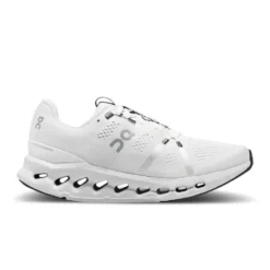 On Running Women's Cloudsurfer Running Shoe - White/Frost - Regular (B)