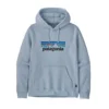 Patagonia Men's P-6 Logo Uprisal Hoody - Steam Blue