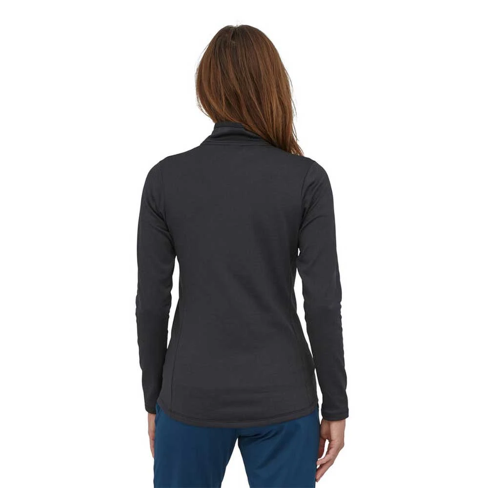 Patagonia Women's R1 Daily Zip-Neck - Ink Black 3 Patagonia Women's R1 Daily Zip-Neck - Ink Black - Image 3