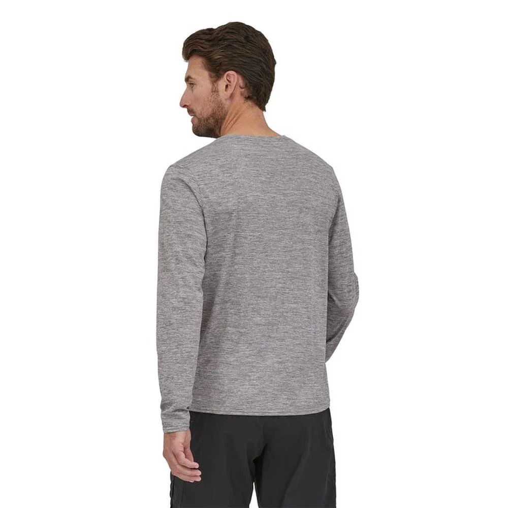 Patagonia Men's Long-Sleeved Capilene Cool Daily Shirt - Feather Grey 7 Patagonia Men's Long-Sleeved Capilene Cool Daily Shirt - Feather Grey - Image 7