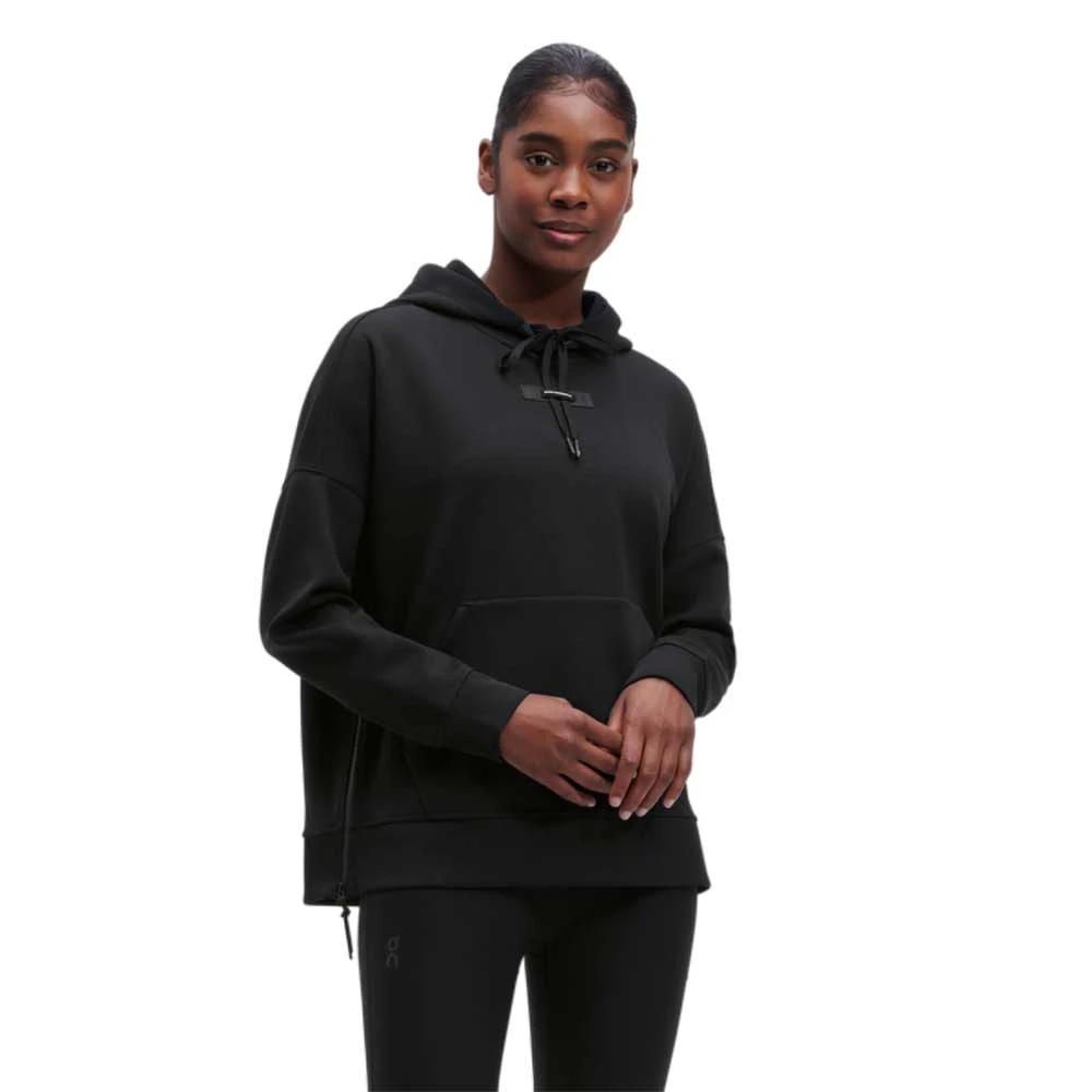 On Running Women's Hoodie - Black 1 On Running Women's Hoodie - Black