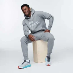 Cotopaxi Men's Do Good Hoodie - Heather Grey -Patagonia Shop webimage A9A18990 1D20 4238 AA765E9994369909