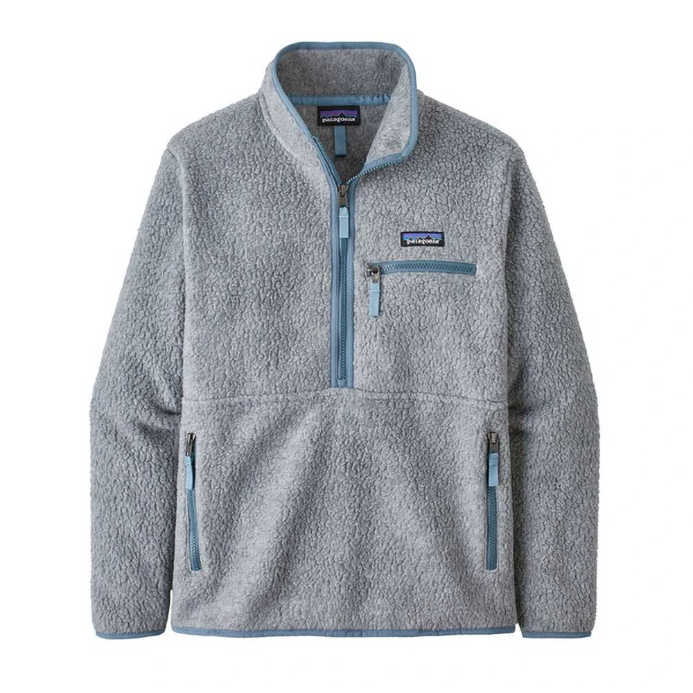 Patagonia Women's Retro Pile Marsupial - Salt Grey W/Light Plume Grey 1 Patagonia Women's Retro Pile Marsupial - Salt Grey W/Light Plume Grey