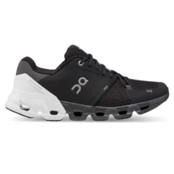 On Running Men's Cloudflyer 4 Running Shoe- Black/White- Regular (D)