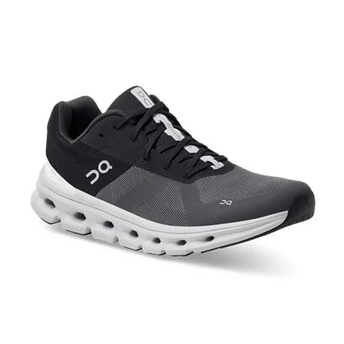 On Running Men's Cloudrunner Running Shoe - Eclipse/Frost - Regular (D) 2 On Running Men's Cloudrunner Running Shoe - Eclipse/Frost - Regular (D) - Image 2