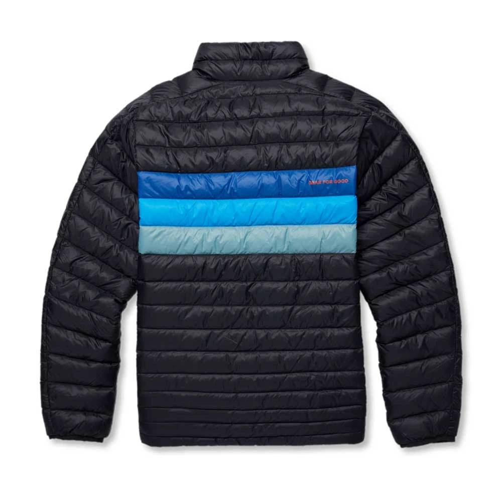 Cotopaxi Men's Fuego Down Jacket - Black/Pacific Stripes 2 Cotopaxi Men's Fuego Down Jacket - Black/Pacific Stripes - Image 2