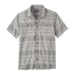 Patagonia Men's Back Step Shirt - Shore Plaid: Salt Grey