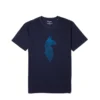 Cotopaxi Men's Topo Llama Organic T-Shirt - Maritime