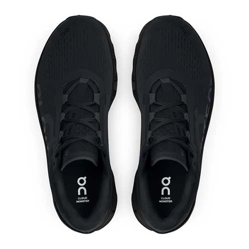 On Running Men's Cloudmonster Running Shoe - All Black - Regular (D) 4 On Running Men's Cloudmonster Running Shoe - All Black - Regular (D) - Image 4