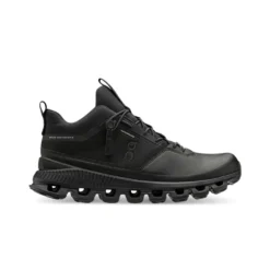On Running Women's Cloud Hi Waterproof Running Shoe - All Black - Regular (B)