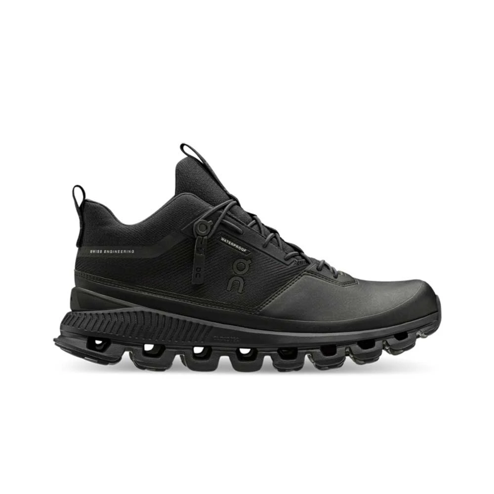On Running Women's Cloud Hi Waterproof Running Shoe - All Black - Regular (B) 1 On Running Women's Cloud Hi Waterproof Running Shoe - All Black - Regular (B)