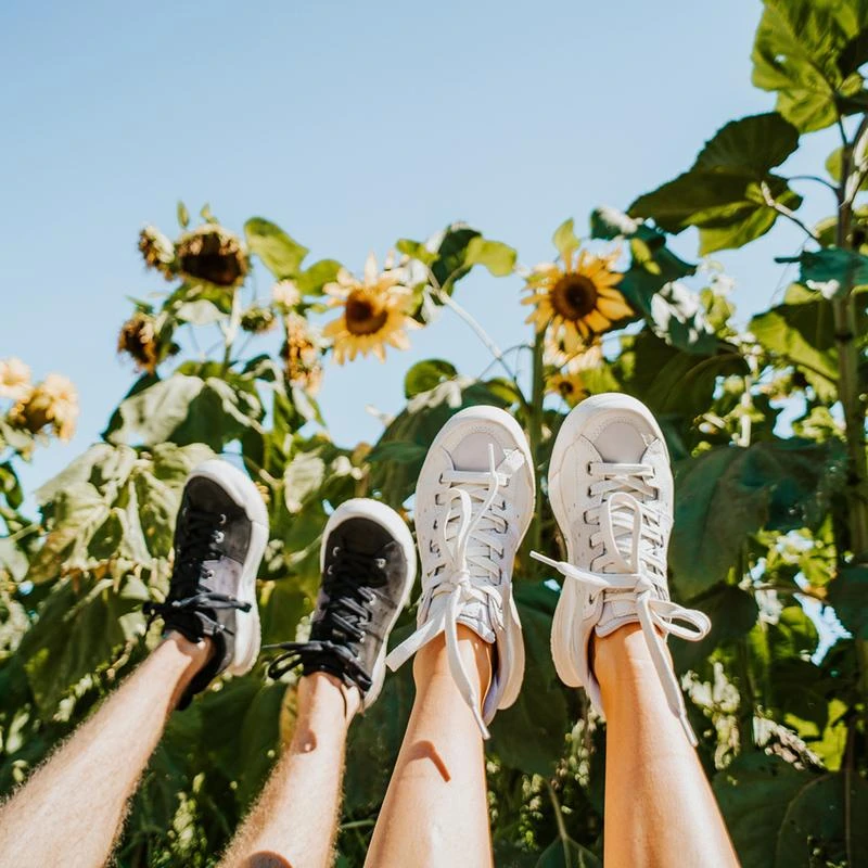 Women's X-SCAPE NBK Low Sneaker - Blanc/Light Grey - Regular (B) 8 Women's X-SCAPE NBK Low Sneaker - Blanc/Light Grey - Regular (B) - Image 8